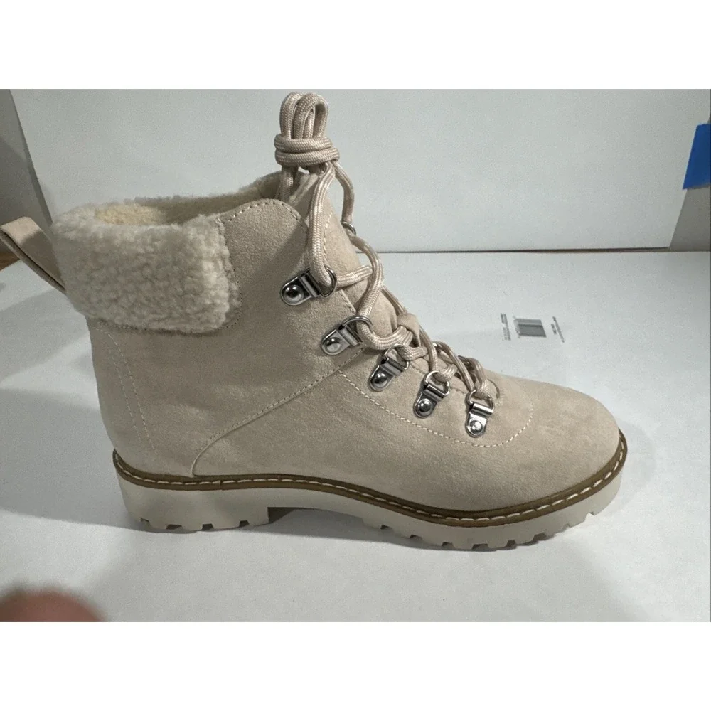 Sonoma Boots Women's 7 Margarita Cream Hiking Ortholite Scotchgard Protector - Picture 7 of 16